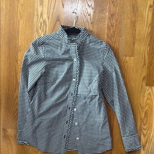 Vineyard Vines Black and White Checkered Shirt